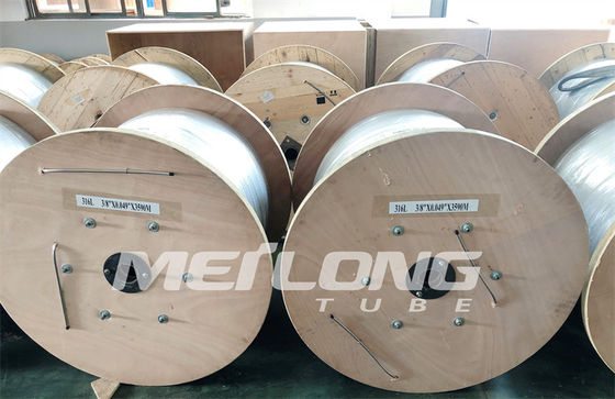 Điều khiển thủy lực Ống cuộn mao dẫn Phun hóa chất Ống cuộn Ss không có mối hàn quỹ đạo