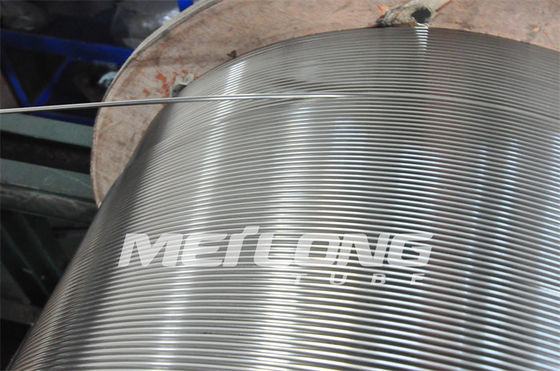 Dây điều khiển ống cuộn bằng thép không gỉ song công 2205 Ống 3/8 '' OD X 0,049 '' WT