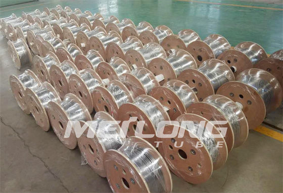 3/8 '' OD X 0,049 '' WT Ống cuộn mao dẫn song công 2205 Thép không gỉ cho giếng khí