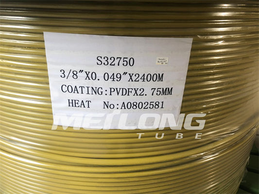 Đường dây điều khiển đóng gói TPE PVDF Super Duplex 2507 Ống điều khiển mao dẫn