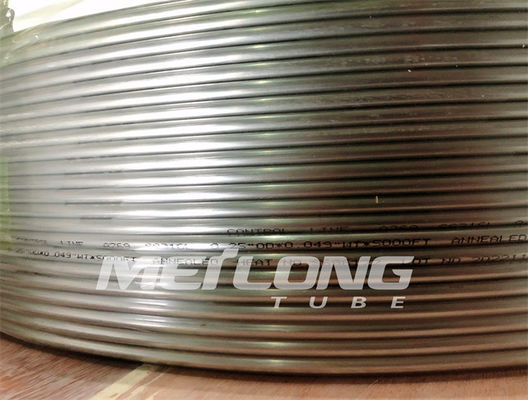 Dây chuyền phun hóa chất Ống hợp kim niken Ống ASTM B423 Inconel 625 825