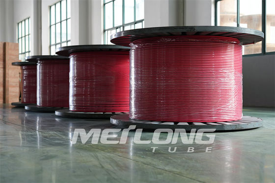 Uns S32205 Ống cuộn không gỉ song công 2205 TPV Điều khiển đóng gói