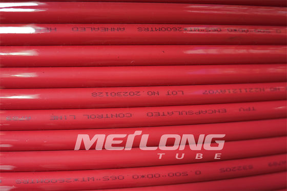 Uns S32205 Ống cuộn không gỉ song công 2205 TPV Điều khiển đóng gói