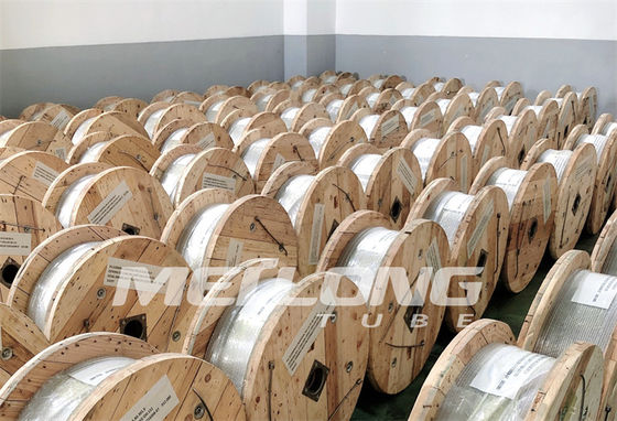 Dây chuyền phun hóa chất ống thép không gỉ ASTM A269 3/8 '' OD X 0,065 '' WT