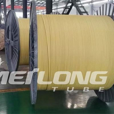 TP316L PVDF Dây chuyền điều khiển đóng gói Flatpack với hai ống áp suất cao