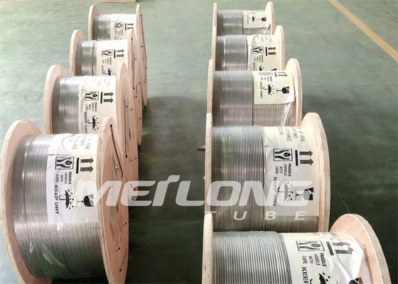 Dây chuyền phun ống mao dẫn Inconel 625 Ống mao dẫn ss cho giếng địa nhiệt