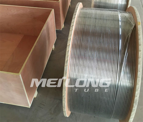Dây chuyền phun hóa chất đã được thử nghiệm thủy tĩnh Incoloy 825 Ống cuộn mao dẫn