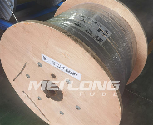 Phụ kiện Ferrule 1 2 Cuộn dây thép không gỉ Ống cuộn thép không gỉ 304 cho lỗ xuống