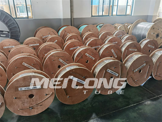 Ống mao dẫn mỏng thủy lực sáng sạch Incoloy 825 Ống cuộn mao dẫn