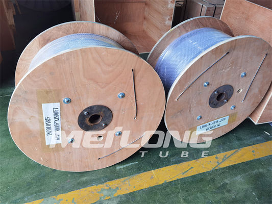 Dây chuyền điều khiển thủy lực song công SS A789 1/8in Ống mao dẫn có thành mỏng