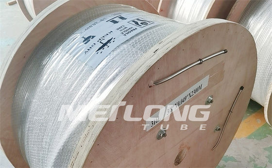 Ống cuộn mao mạch sáng sạch 10000Psi 1 4 Cuộn ống thép không gỉ