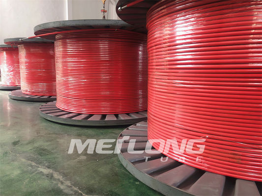 Dây chuyền phun hóa chất đóng gói hình chữ nhật tròn 3 8 cuộn thép không gỉ