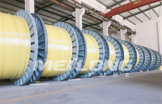 Dây điều khiển đóng gói PVDF 12000M Ống cuộn mao dẫn hình chữ nhật tròn