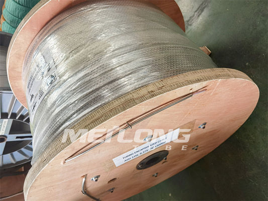 Dây dẫn bọc kín ống cáp 316L cho lỗ xuống