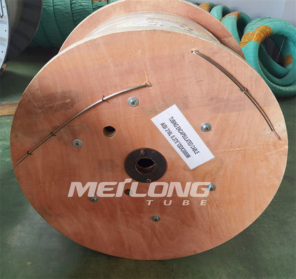 Dây dẫn bọc kín ống cáp 316L cho lỗ xuống