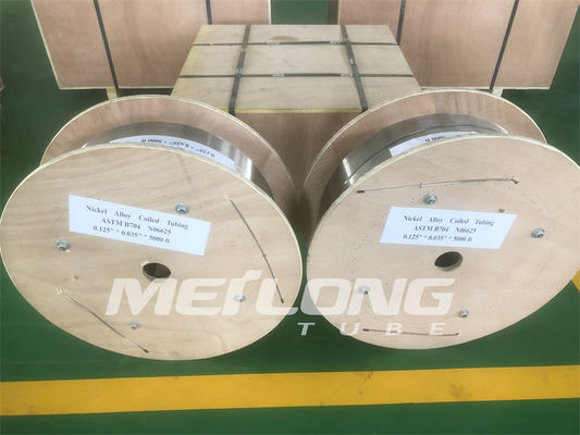 Đường ống điều khiển thủy lực mao dẫn ASTM B423 Dòng điện xoáy đã được thử nghiệm