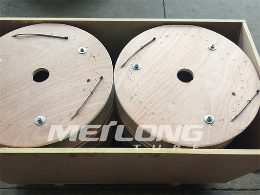 Đường ống điều khiển thủy lực mao dẫn ASTM B423 Dòng điện xoáy đã được thử nghiệm