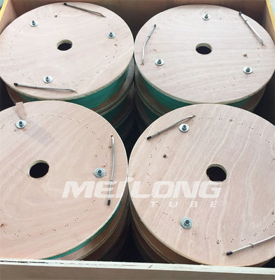 Đường ống điều khiển thủy lực mao dẫn ASTM B423 Dòng điện xoáy đã được thử nghiệm