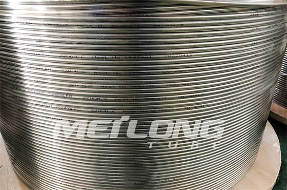Ống cuộn mao dẫn thủy lực SS 316L 10000Psi 3 8 Cuộn thép không gỉ