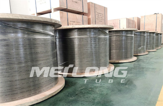 Ống cuộn mao dẫn thủy lực SS 316L 10000Psi 3 8 Cuộn thép không gỉ