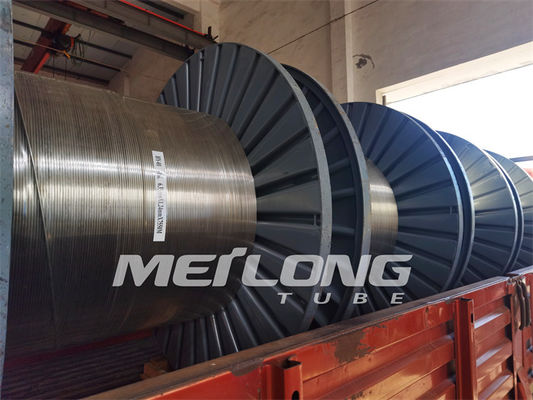 Ống thủy lực SS áp suất cao Cuộn ống thép không gỉ 1 2 cho lỗ xuống