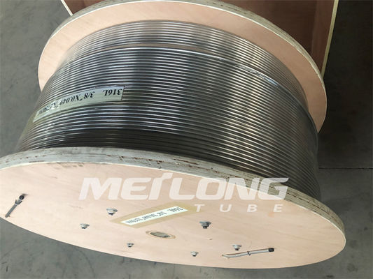 Cuộn dây ống thép điều khiển thủy lực 0,75in với dung sai kích thước gần